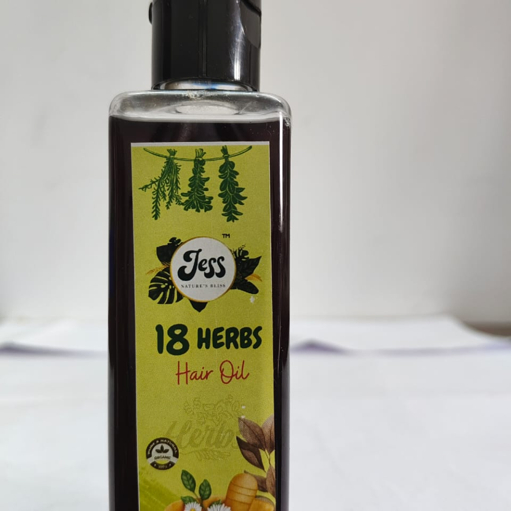 18 Herbs hair oil 100ml -200