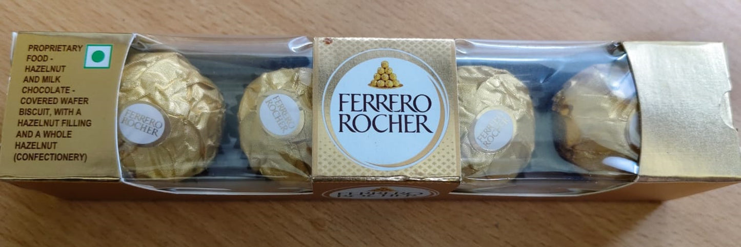 Ferrero Rocher Choclate 4 pcs - 165