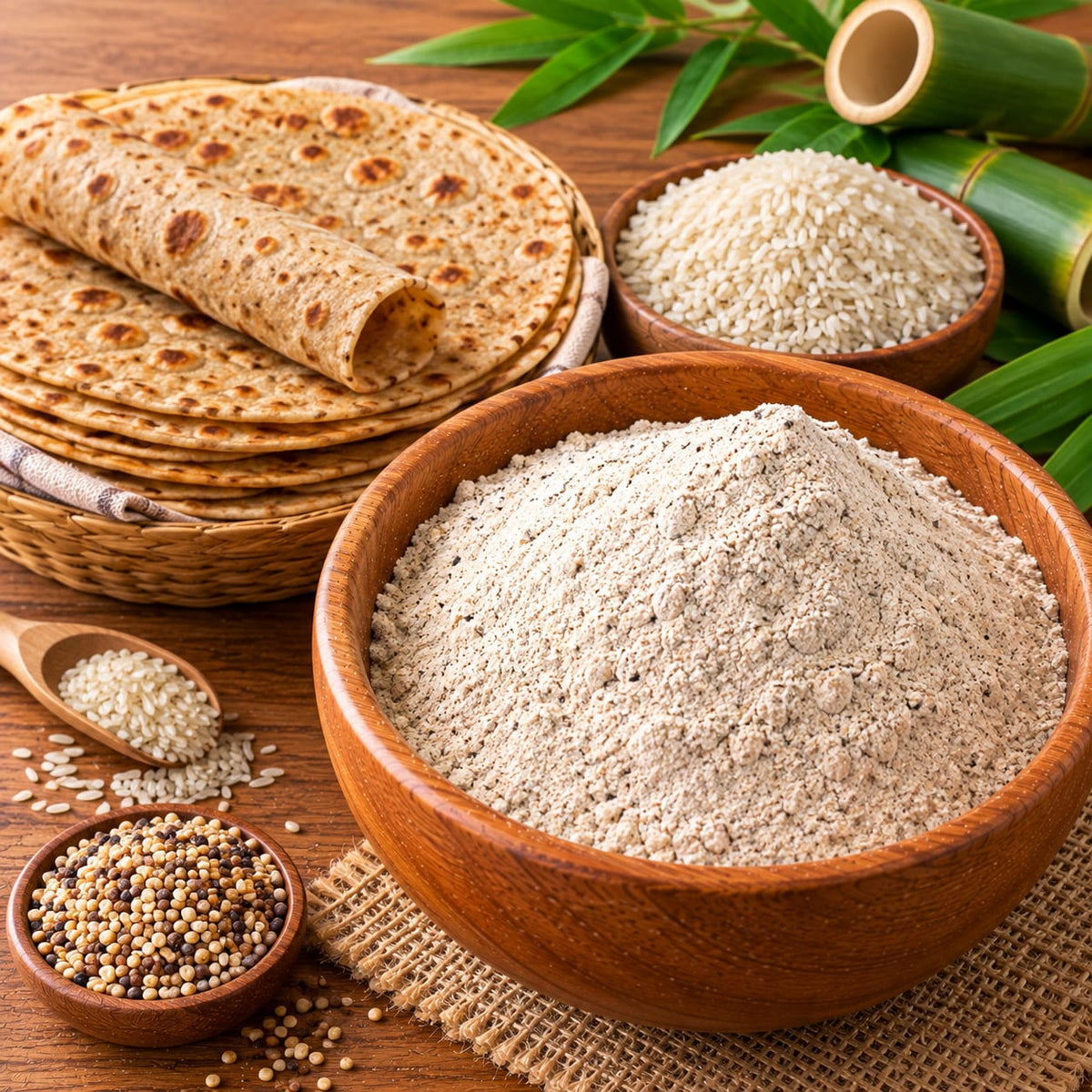Bamboo Rice Chapathi Mix 250g - 200