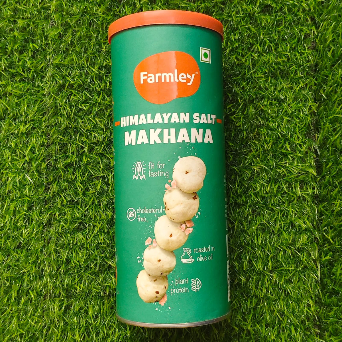 Roasted Makhana(Farmley) - Himalayan Salt Flavor 55g Rs-159