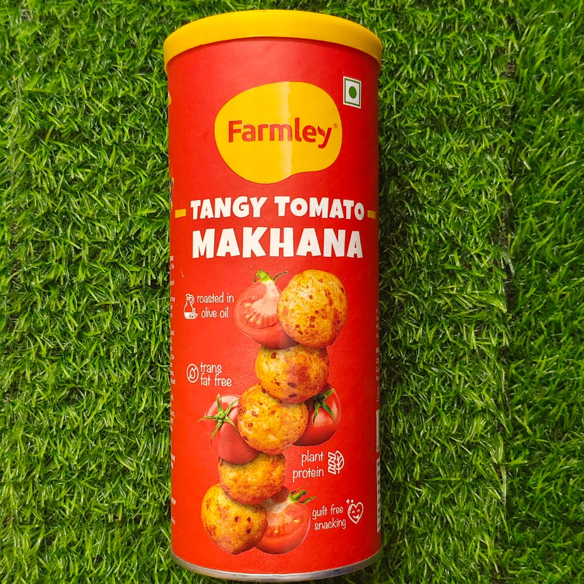 Roasted Makhana(Farmley) - Tangy Tomato Flavor 55g Rs-159