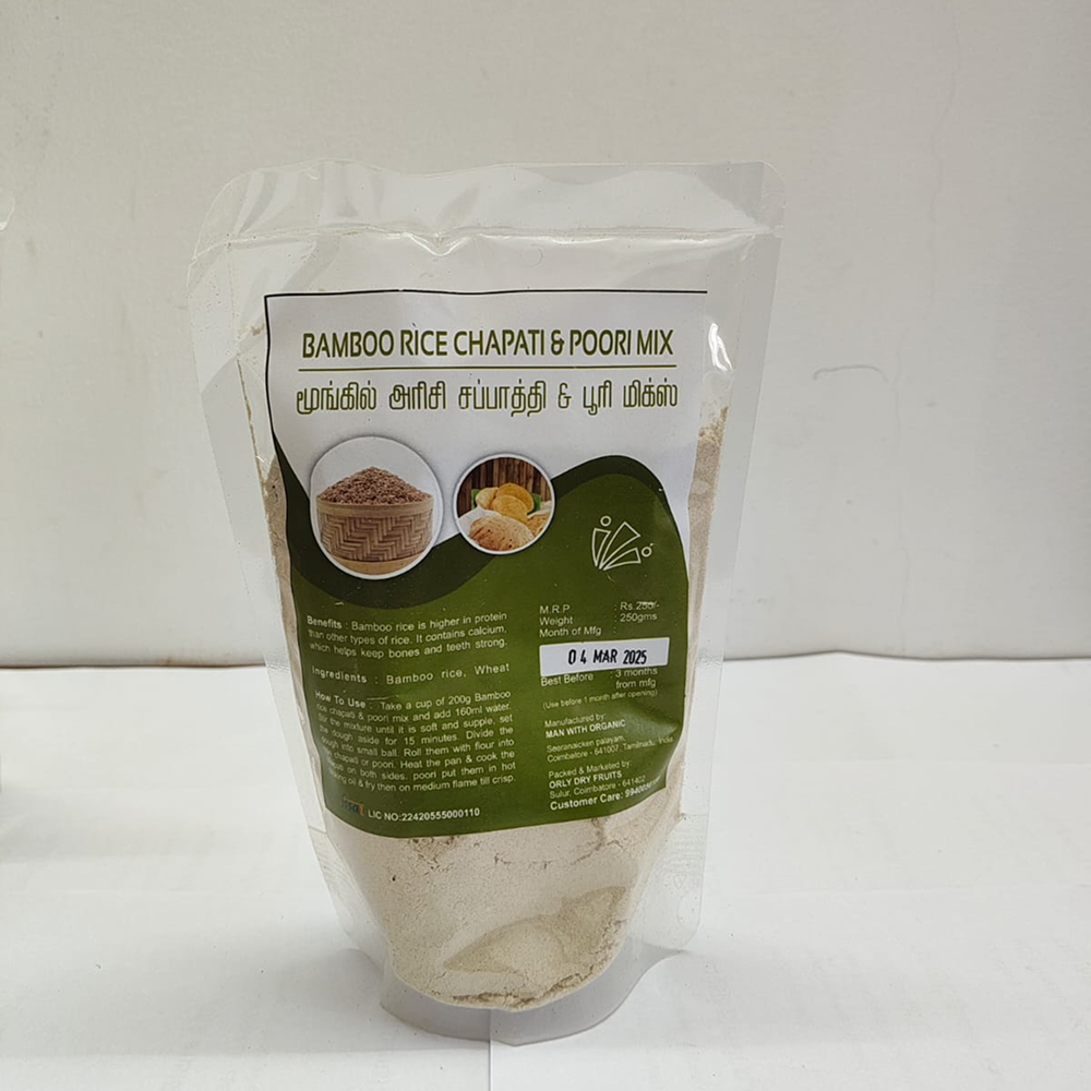 Bamboo Rice Chapathi Mix 250g - 200