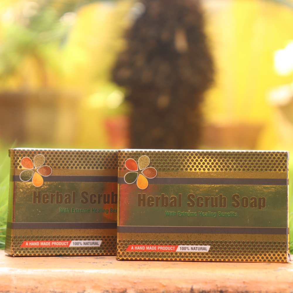 Herbal Scrub Soap 140g