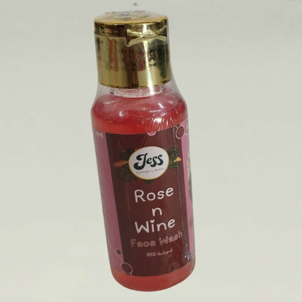 Rose and wine face wash 100ml -130