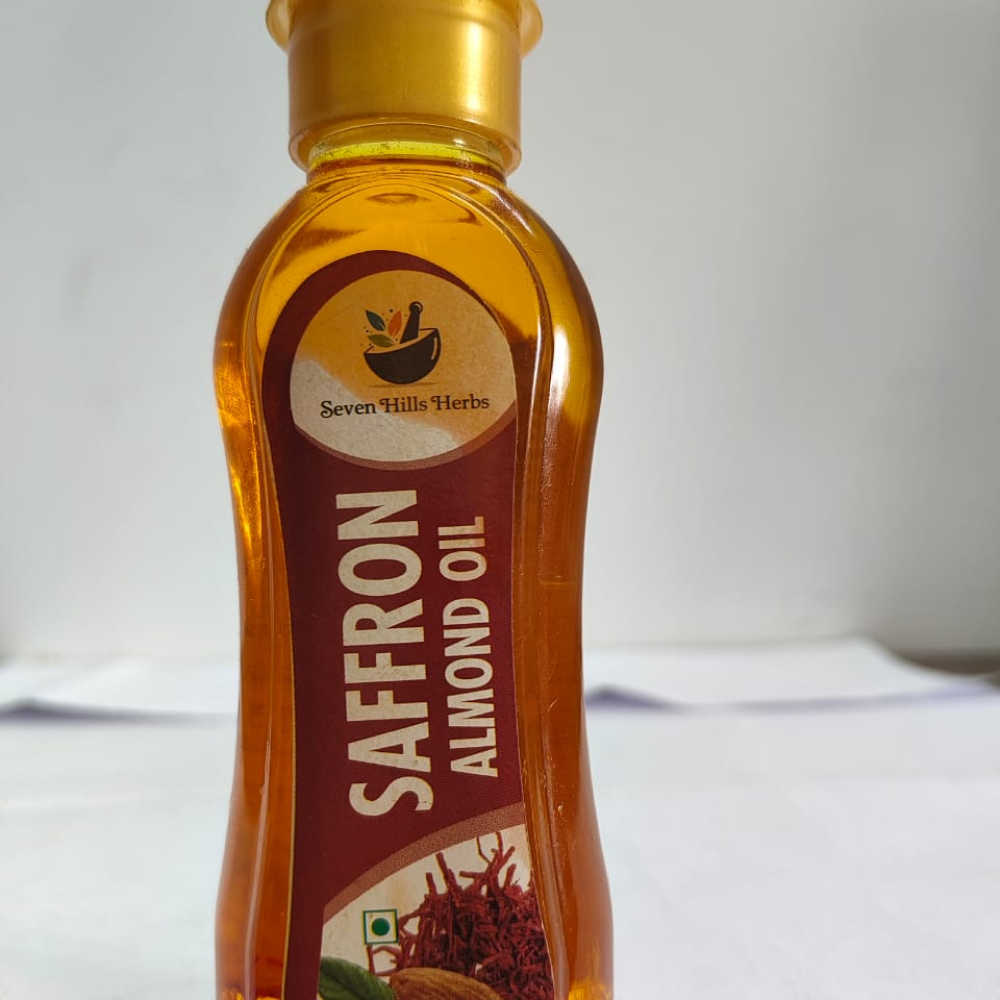 Saffron almond oil 100ml-Rs.200