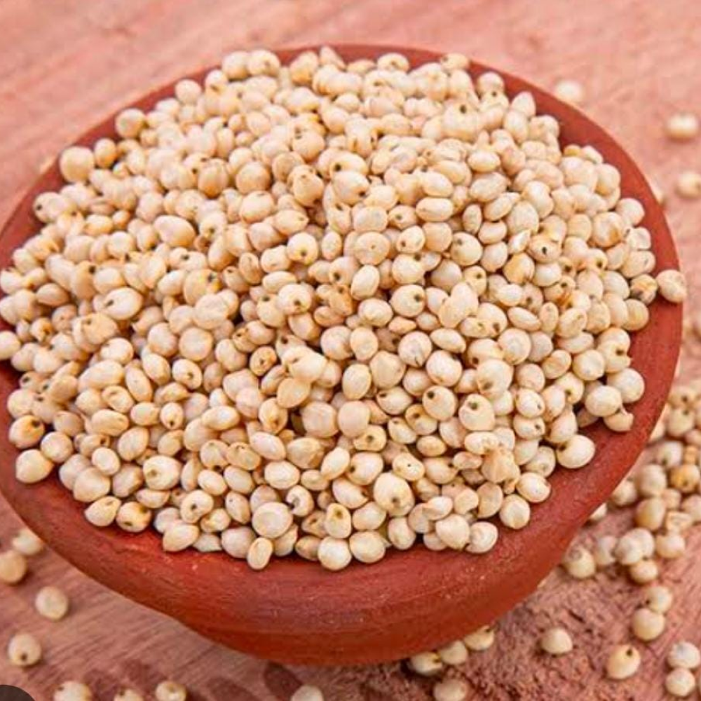 White cholam(White sorghum)(வெள்ளைச்சோளம் )250g -Rs.40