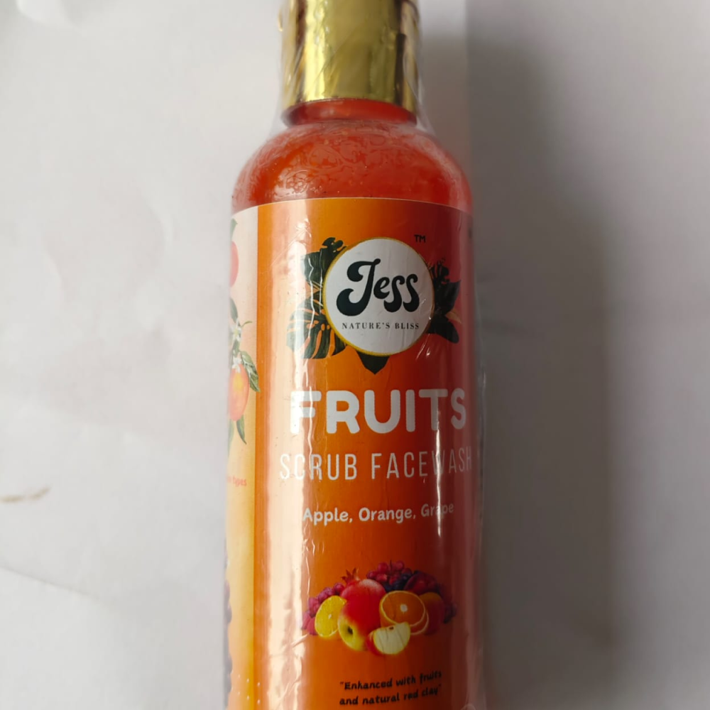 Fruits Scrub Face Wash