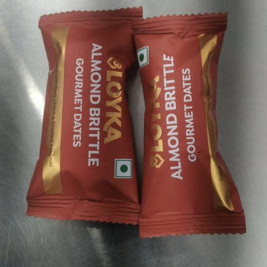 Almond Brittle Dates 1 pcs-Rs.20