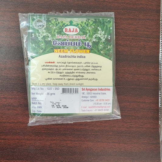 Neem flower (வேப்பம் பூ) 25g Rs-50