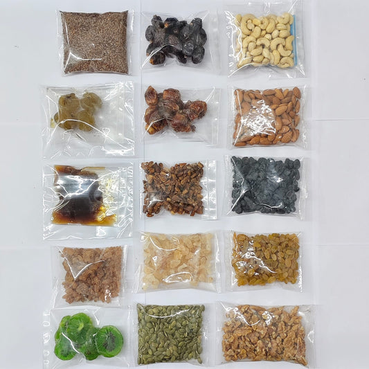 Nuts Combo 100g (15 Items) - Rs 1100