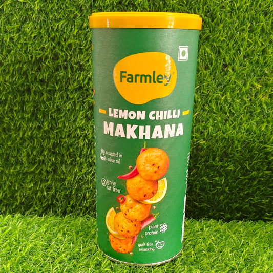 Roasted Makhana(Farmley) - lemon chilli Flavor  55g  Rs-159
