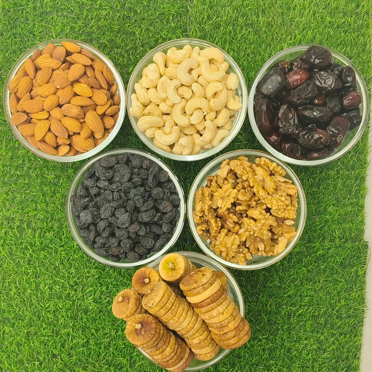 Nuts Combo 200g (6 item) - Rs.1200