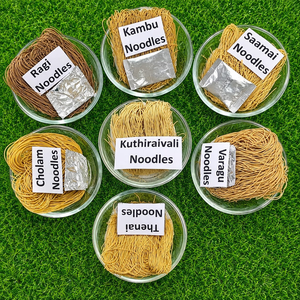 Millet Noodles combo ( 7item ) 190g  Rs.649