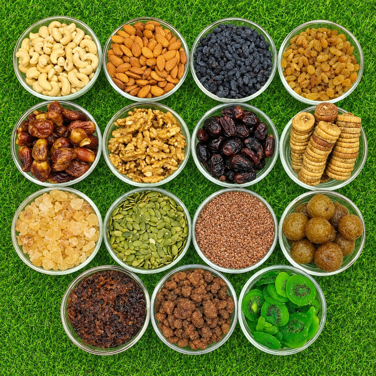 Nuts Combo 100g (15 Items) - Rs 1100