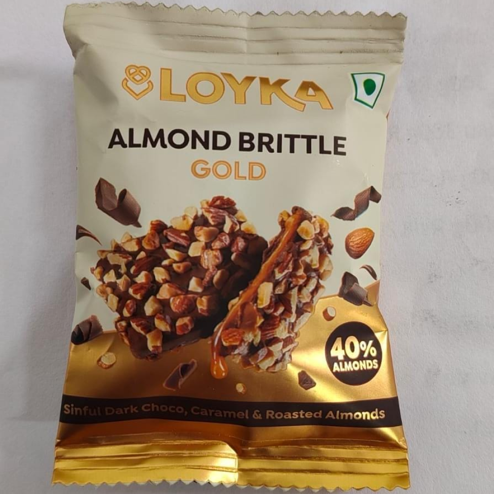 Almond Brittle Brownie 1 pcs Rs 40