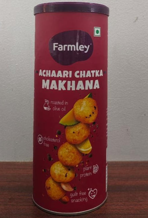 Roasted Makhana(Farmley) - Achaari Chatka Flavor