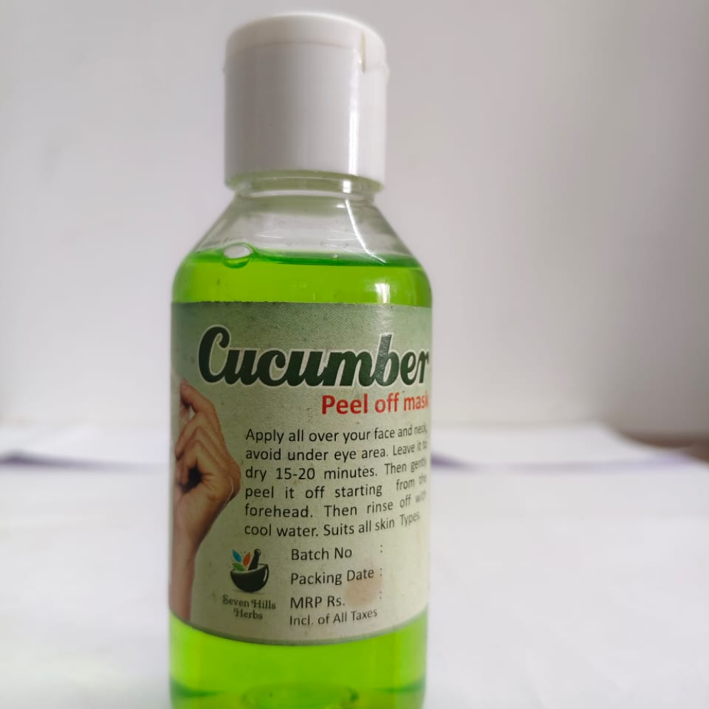 Cucumber peel off mask 100ml - 160