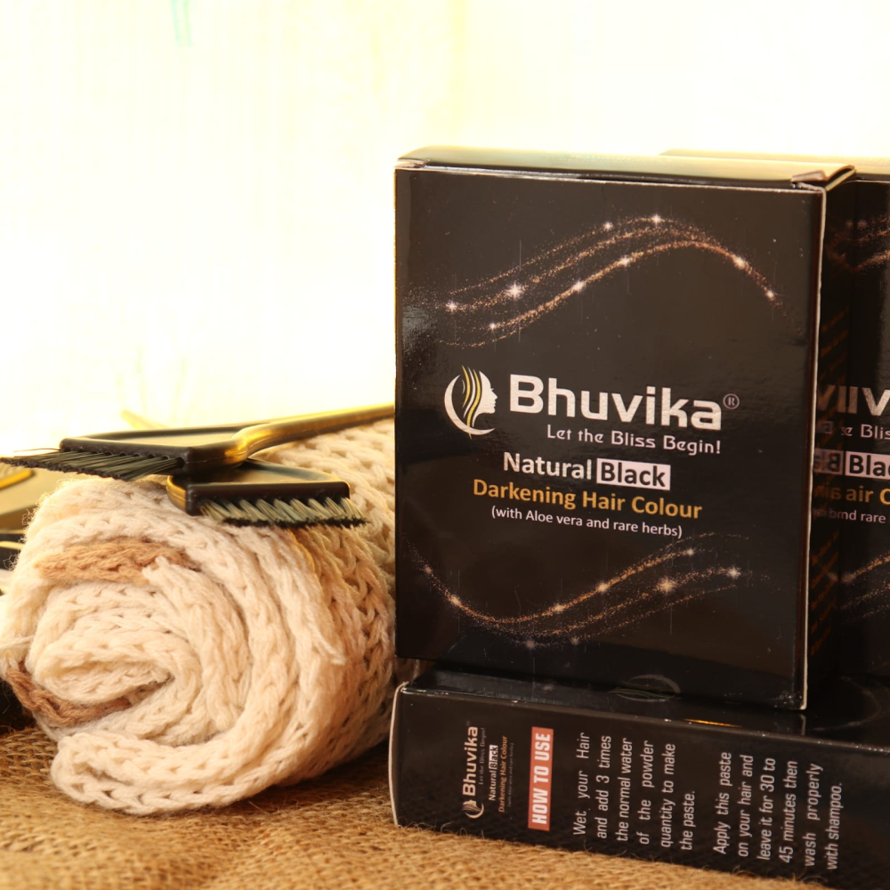 Herbal Hair Black Colour Powder(2*25gm)