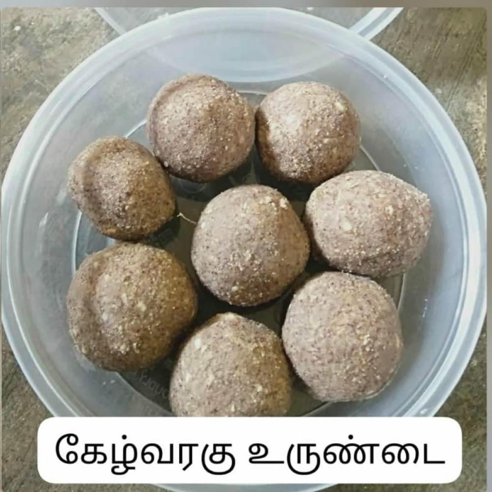 Finger Millet Ball(கேழ்வரகு உருண்டை) 7 pcs-Rs 150