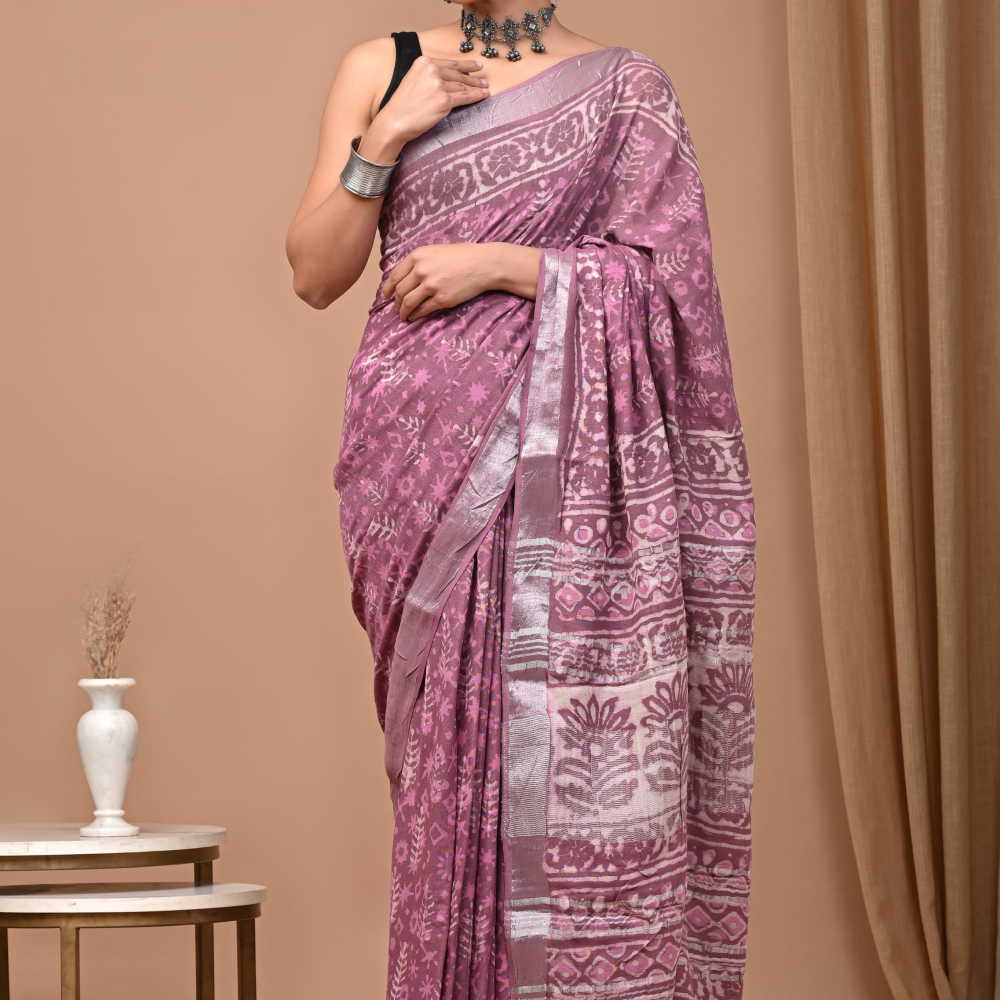 Linen saree Rs 699