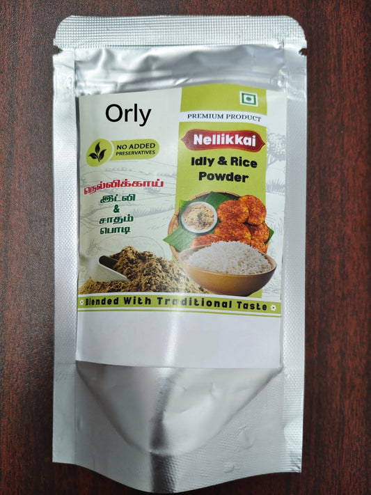 Nellikai Idli & Rice podi