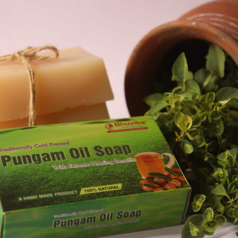 Pungam Oil Soap 150g