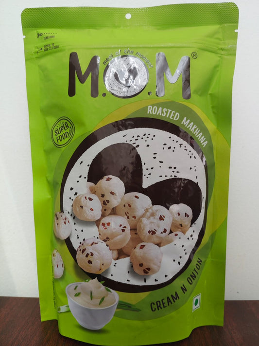 Roasted Makhana(MoM) - Cream N Onion Flavor