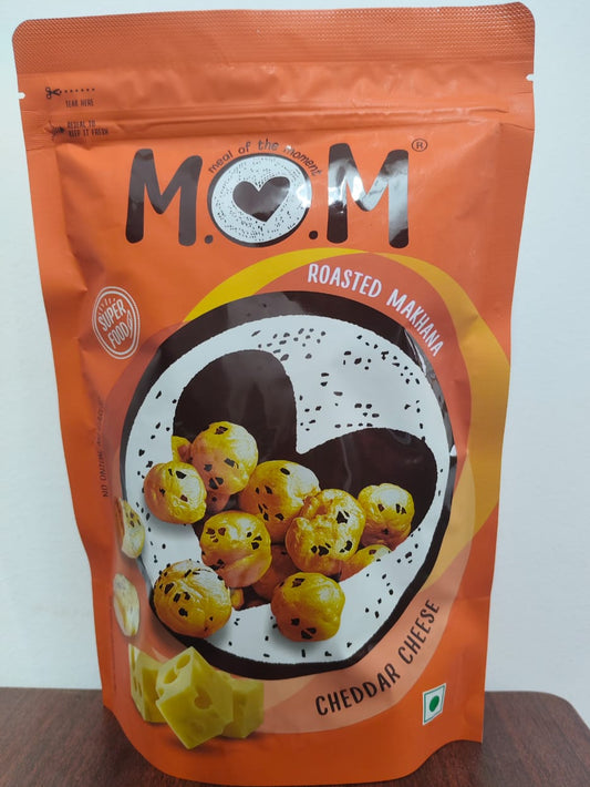 Roasted Makhana(MoM) - Cheddar Cheese Flavor