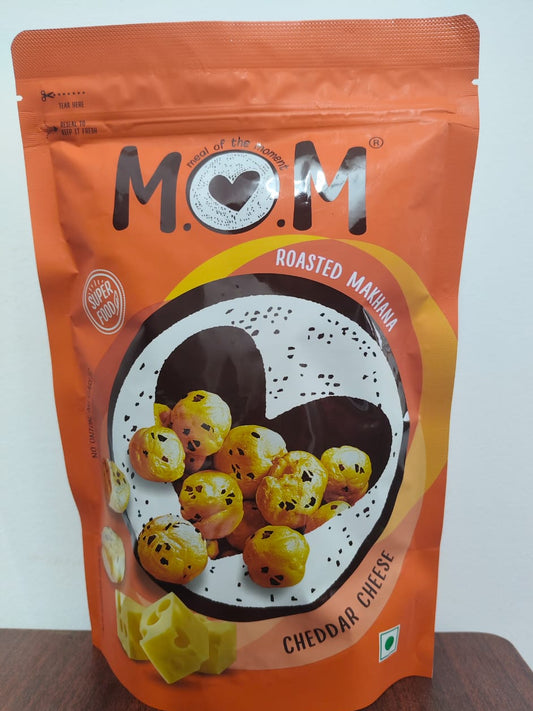 Roasted Makhana(MoM) - Cheddar Cheese Flavor