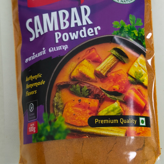 Homemade Sambar Powder 100g